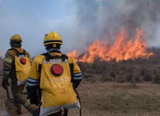 Entre Ríos es la provincia del país que tiene más focos de incendios activos