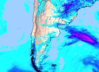 Las precipitaciones trajeron el alivio a tan intenso calor