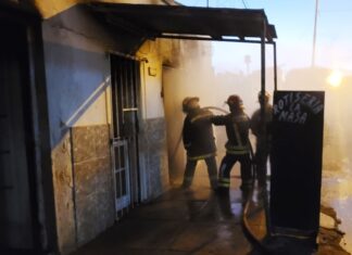 Incendio en vivienda causó daños de consideración