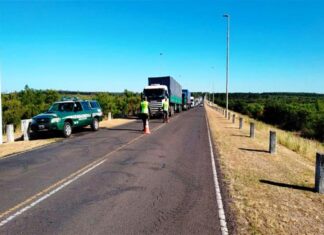Se sobrecargaron los cruces hacia el Uruguay