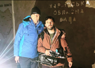 Federico Gandolfi el camarógrafo uruguayense que pasó de cubrir el Mundial en Qatar a los bombardeos en Ucrania