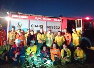 Sofocaron incendio en zona rural