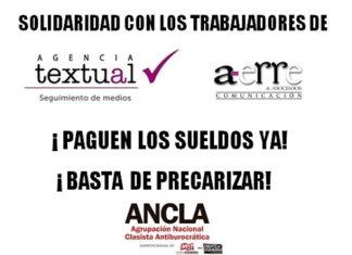 Reclaman el pago de salarios atrasados en una empresa de insumos periodísticos de Paraná