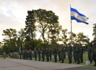 El escuadrón 6 «Concepción del Uruguay» de Gendarmería cumplió 53 años de vida institucional