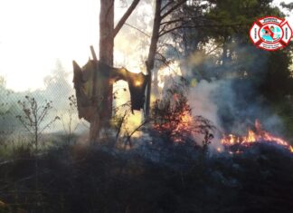 Ocurrieron cuatro incendios en pocas horas en el día de ayer