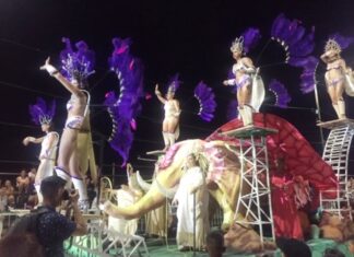 El Carnaval uruguayense vivió su segunda noche