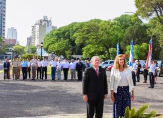 En Paraná. Actos por los combates de San Lorenzo y Caseros