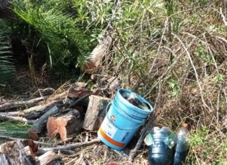 Labraron un acta ante un desmonte no autorizado