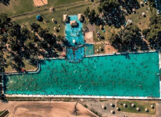 Una de las piletas más grandes de Argentina se encuentra en Santa Fe