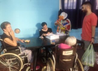 Agasajaron a las abuelas del Hogar Geriátrico Municipal