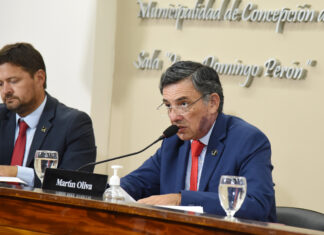 Martín Oliva abrió las sesiones ordinarias del Concejo Deliberante