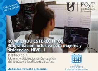 Dictan el curso «Rompiendo Estereotipos: Programación para Mujeres y Disidencias»