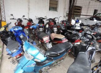 Retienen motos por infringir la ley de tránsito