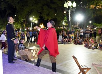 Vuelven las escenificaciones teatrales a la zona céntrica