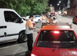 Seguridad vial. Doce vehículos retenidos en controles de tránsito