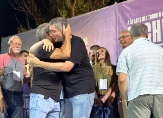 SERGIO URRIBARRI. “Cada vez que la historia lo demanda, la militancia se pone la Patria al hombro”