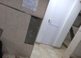 Escrachan a jugadores de Gimnasia por destrozar un vestuario