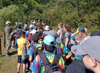 Sábado y domingo realizan senderismo en la Isla del Puerto