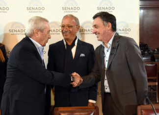 Presentaron la próxima fecha del Turismo Carretera en Concepción del Uruguay en el Senado de la Nación