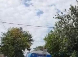 Habitual ingreso de camiones por Alberdi