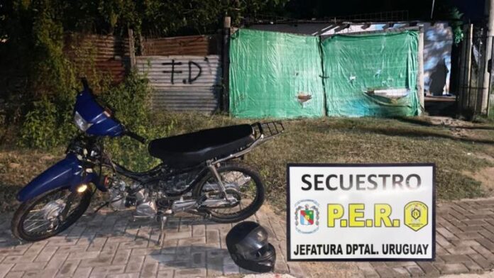 Pagina 7 Recuperan moto robada hace una semana en ciudad