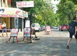 Continúan con los bacheos en la ciudad