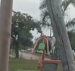 VIDEO: Una máquina de hacer ejercicio se mueve sola en nuestra ciudad