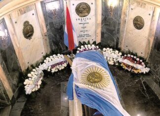 La ciudad rindió tributo al General Urquiza