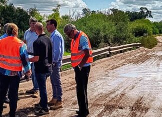 Comenzaron las tareas previas a pavimentar el Acceso Norte