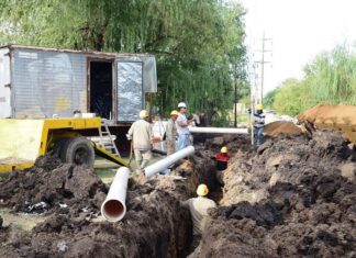 CLOACAS SECTOR NORTE. “Fue una obra conflictiva”, reconoció Alejandro Rojas