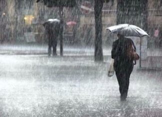 Rige un alerta por lluvias para una parte de Entre Ríos