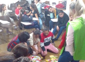 Llevaron a cabo actividades nutricionales en el Instituto Santa Clara de Asís