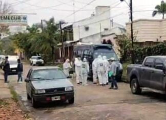 Crimen de la periodista. El gabinete científico de La Histórica trabajó en el lugar