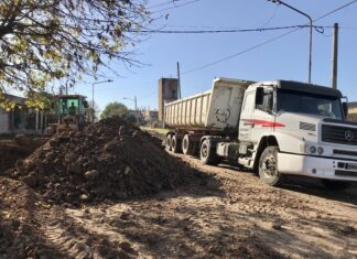 Pavimentación del barrio Zapata: Más de 750 personas se verán beneficiadas