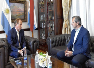 Bordet confirmó que Bahl es su candidato a gobernador: «Es la persona indicada»