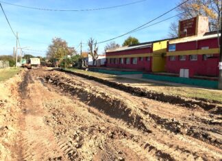 Los vecinos del Zapata ante nuevas calles pavimentadas