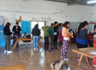 Hubo controles y atenciones médicas en Los Palos