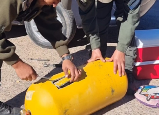 Ocultaban más de 47 kilos de cocaína en el tubo de gas y en el tanque de combustible