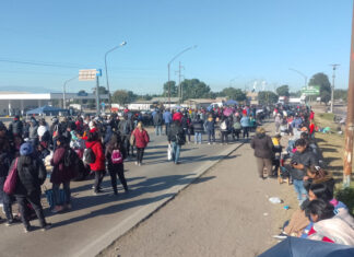 Realizan un corte total sobre la ruta 34 en el Ramal jujeño