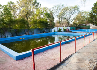 Rocamora avanza con las obras de la pileta cerrada