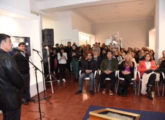 Se inauguró la Muestra de Croquiseros Urbanos en el museo