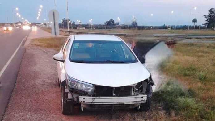 Pagina 6 Auto con daños materiales tras un despite en ruta 14