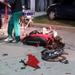 Pagina 6 Una moto se partió al medio tras un violento choque
