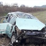 Pagina 6 Una pareja hospitalizada tras despistar y volcar