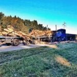 Pagina 6 Violento accidente entre dos camiones