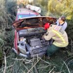Pagina 7 Camioneta despistó y terminó en los pastizales