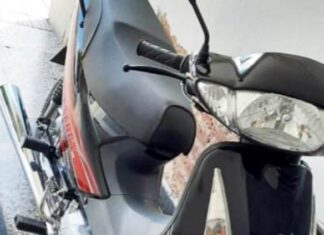 Estaba estacionada frente a la Escuela Industrial. Le robaron la moto a una docente