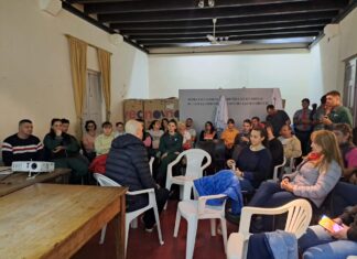 Se llevó a cabo una jornada sobre la prevención del suicidio con empleados del Palacio San José