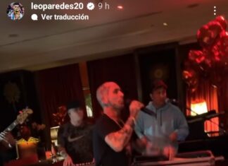 VIDEO: Ke Personajes se lució en el festejo de Leandro Paredes