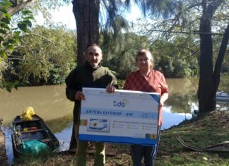 La Televisión Digital Abierta llegó a la isla Jaula del Tigre